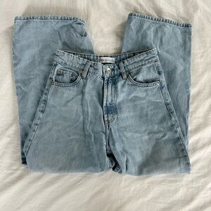 Wide leg light wash Zara Jeans size 2